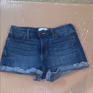 Plain Jean Shorts